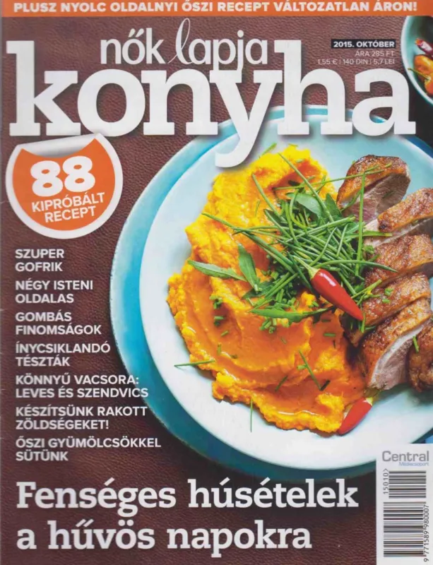 Expressz kézbesítés Nők Lapja Konyha 2015. Október
