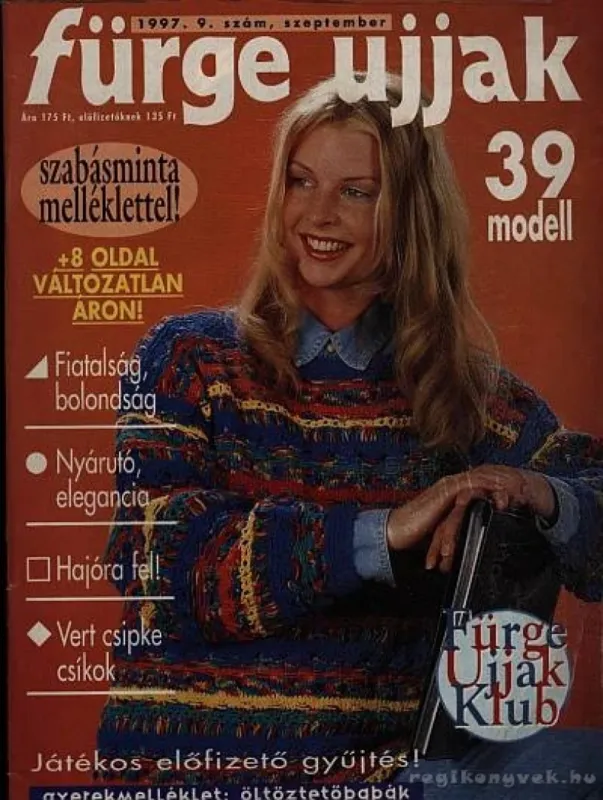 Újdonság Fürge ujjak 1997. 9. szám szeptember