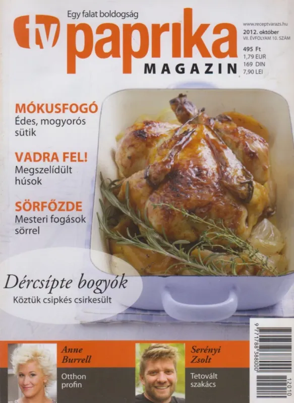 TV paprika magazin 2012. október Akció