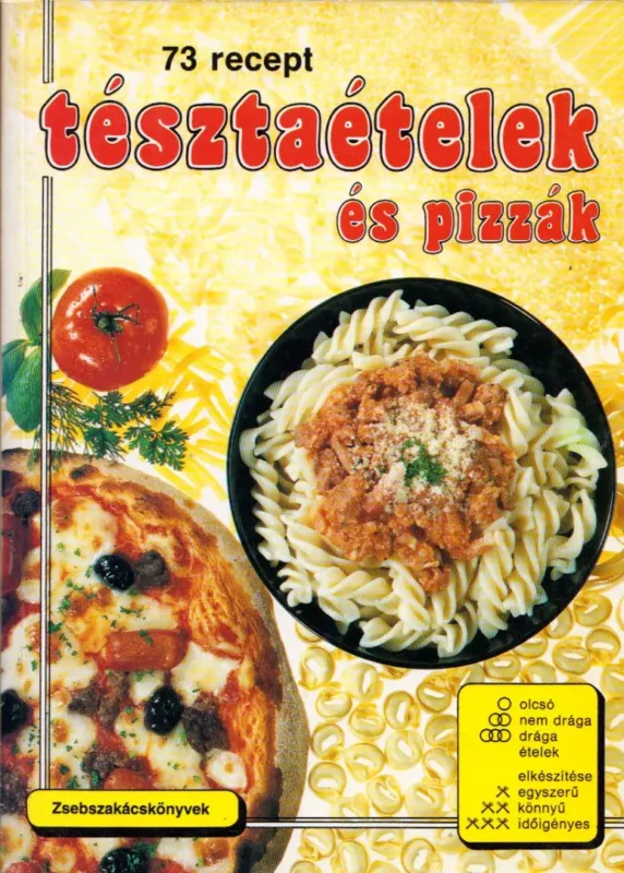 Tésztaételek és pizzák Kedvezményes ár