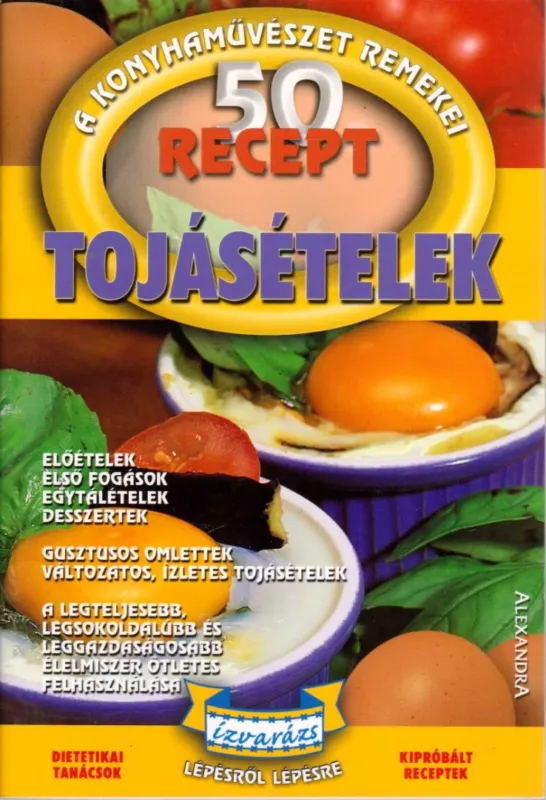 Vedd meg online Tojásételek - 50 recept