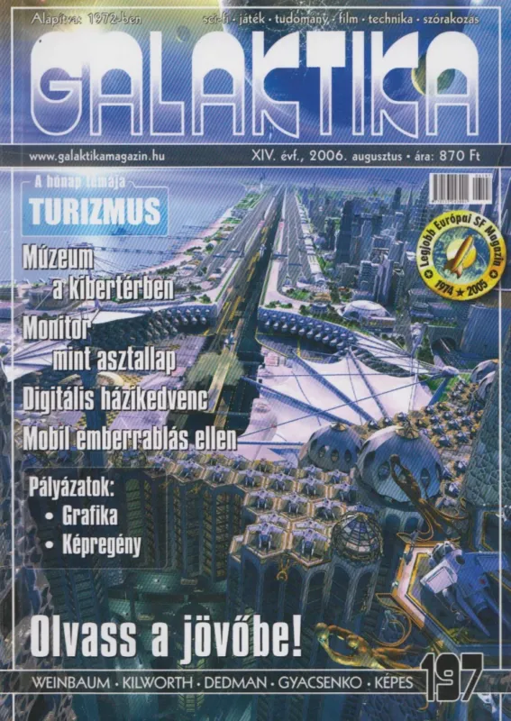 Olcsó Galaktika 197. XIV. évf. 2006. augusztus