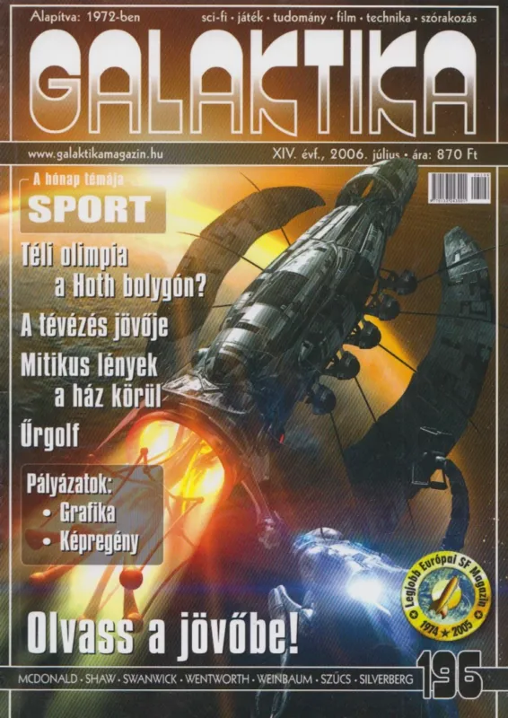 Galaktika 196. XIV. évf. 2006. július Expressz kézbesítés