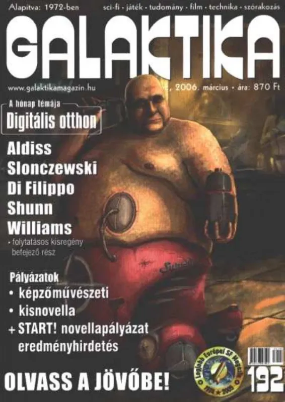 Kiárusítás Galaktika 192. XIV. évf. 2006. március