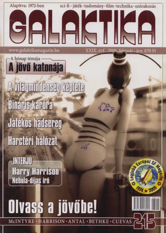 Galaktika 215. XXIX. évf. 2008. február Olcsóbb