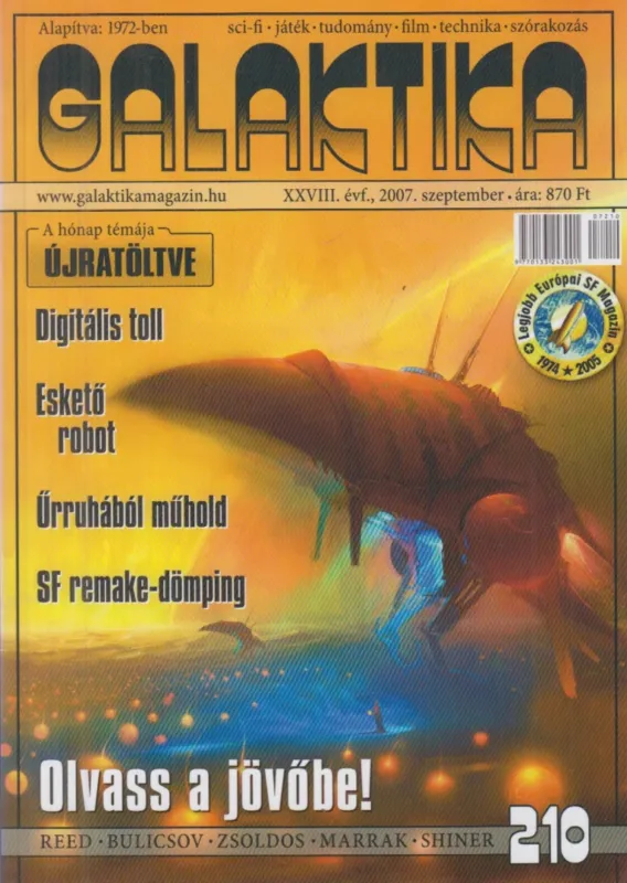Alacsony ár Galaktika 210. XXVIII. évf. 2007. szeptember