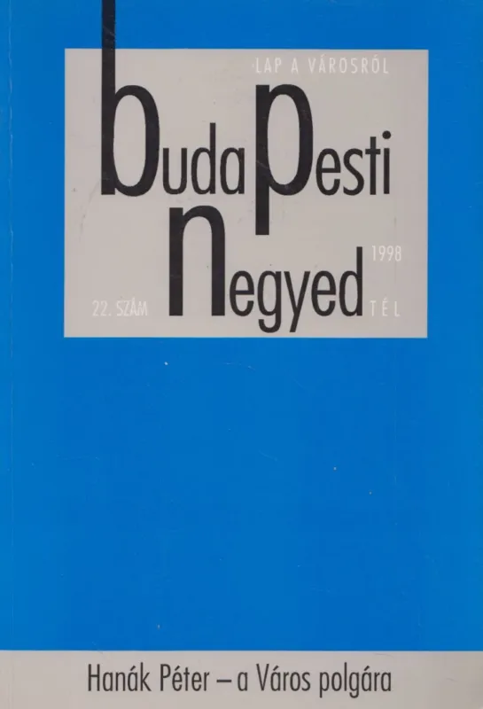 Budapesti Negyed 1998. tél Akciós ár