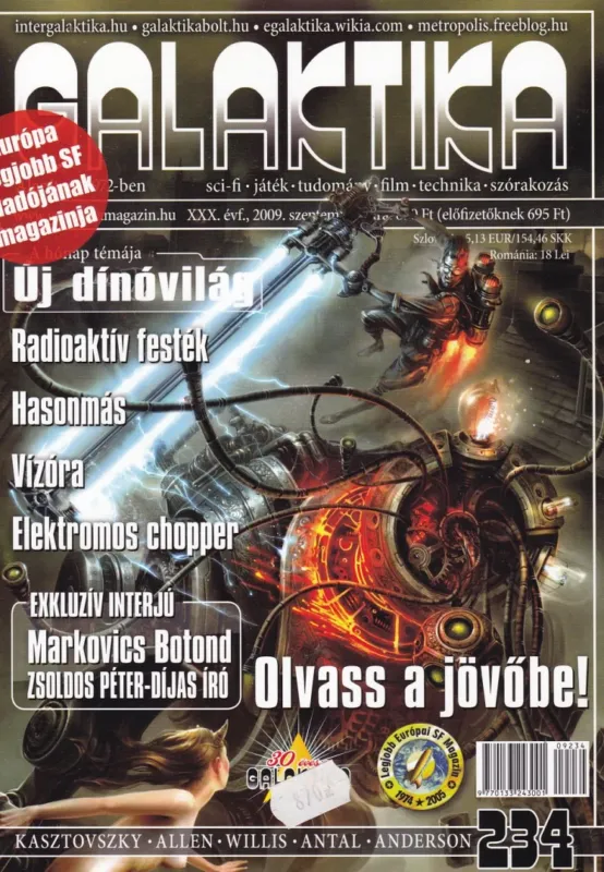 Galaktika 234. XXX. évf. 2009. szeptember Ne maradj le