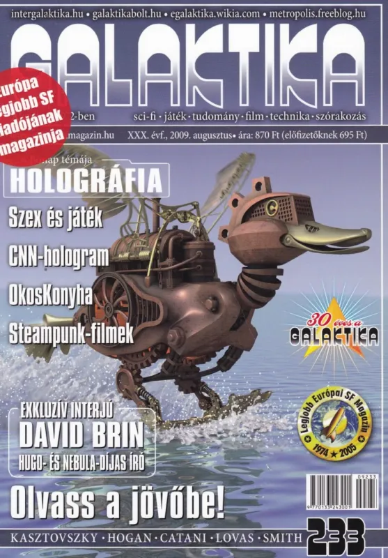 Prémium Galaktika 233. XXX. évf. 2009. augusztus