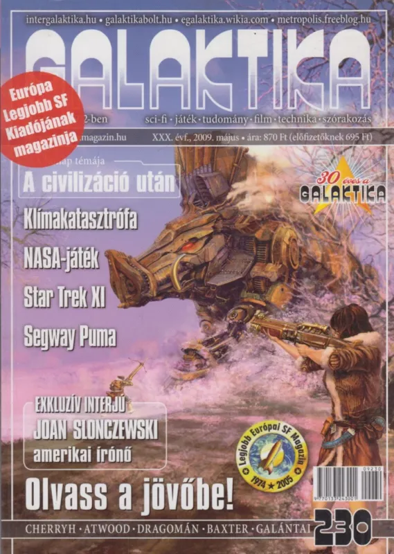 Galaktika 230. XXX. évf. 2009. május Ajánlat