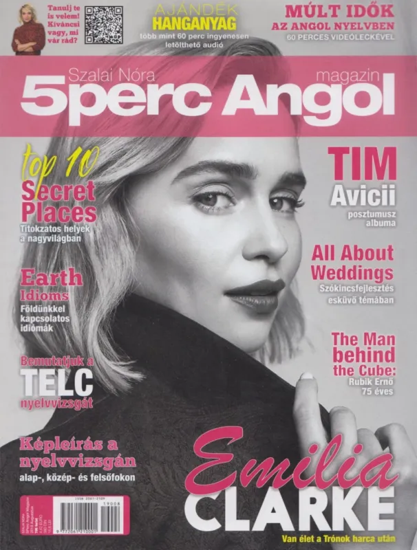 Outlet 5 perc Angol magazin 2019. Augusztus