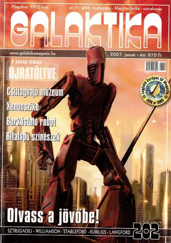 Galaktika 202. XXVIII. évf. 2007. január Szezonális akció
