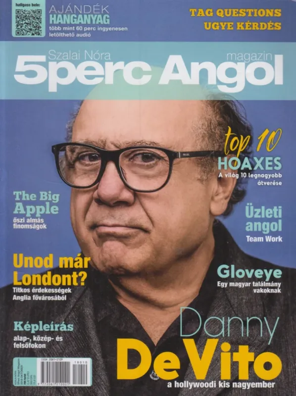 5 perc Angol magazin 2018. október Árengedmény