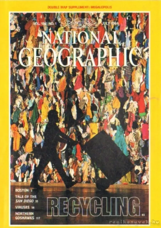 National Geographic July 1994 Vol. 186. No. 1. Ajánlat