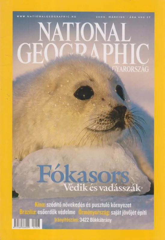 Akció National Geographic Magyarország 2004. Március 3. szám