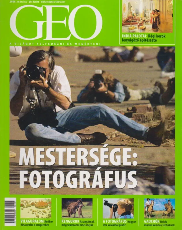 Rendeld meg most Geo 2008. március