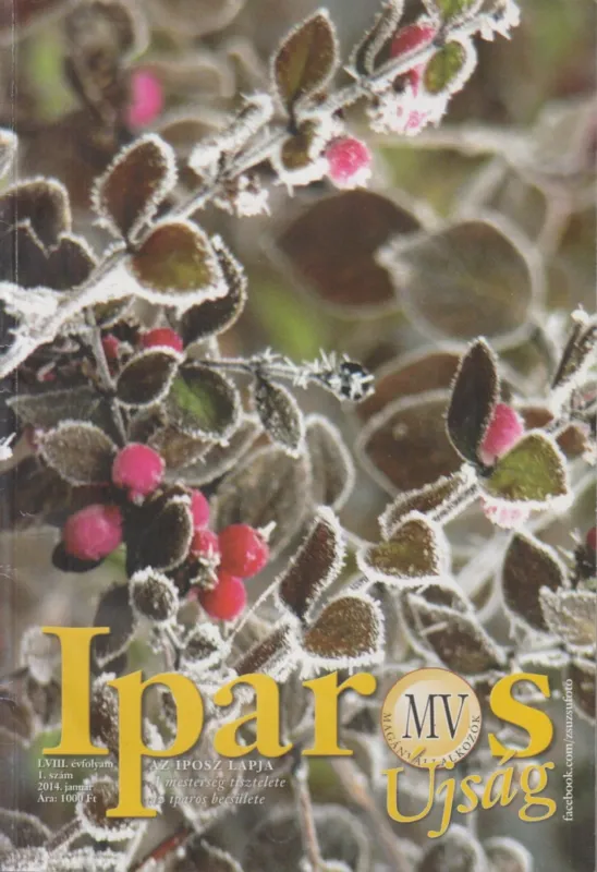 Ajánlat MV Iparos Újság 2014. január