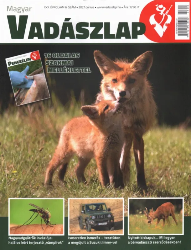 Expressz kézbesítés Magyar Vadászlap 2021/június