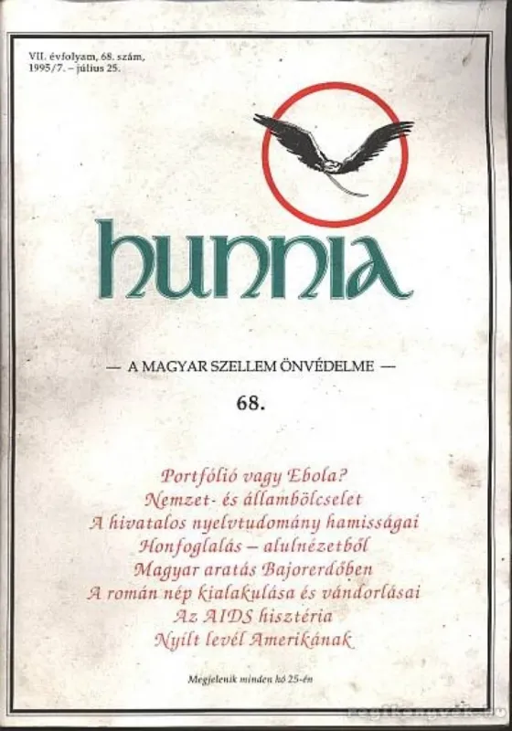 Hunnia 68. Olcsó