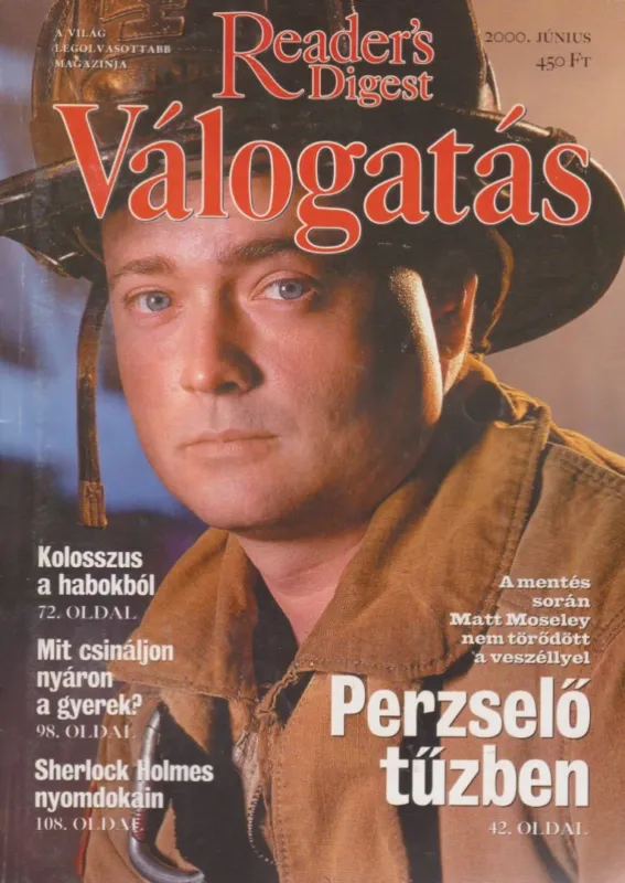 Exkluzív ajánlat Reader's Digest Válogatás 2000. június