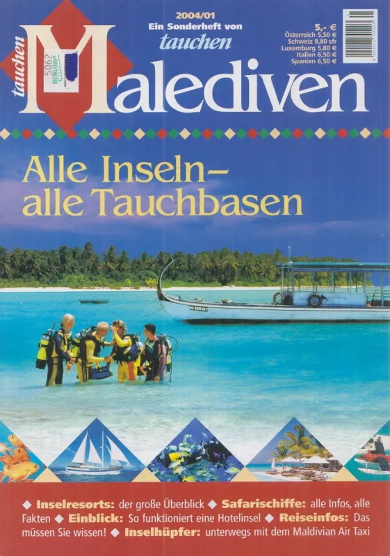 Olcsóbb tauchen-Sonderheft - Malediven 2004/01.