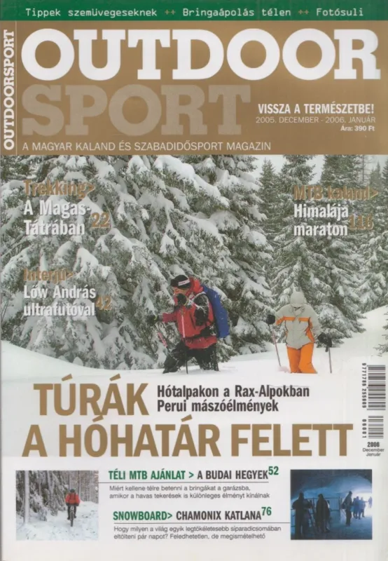 Outdoor Sport 2005 december - 2006 január Vedd meg most