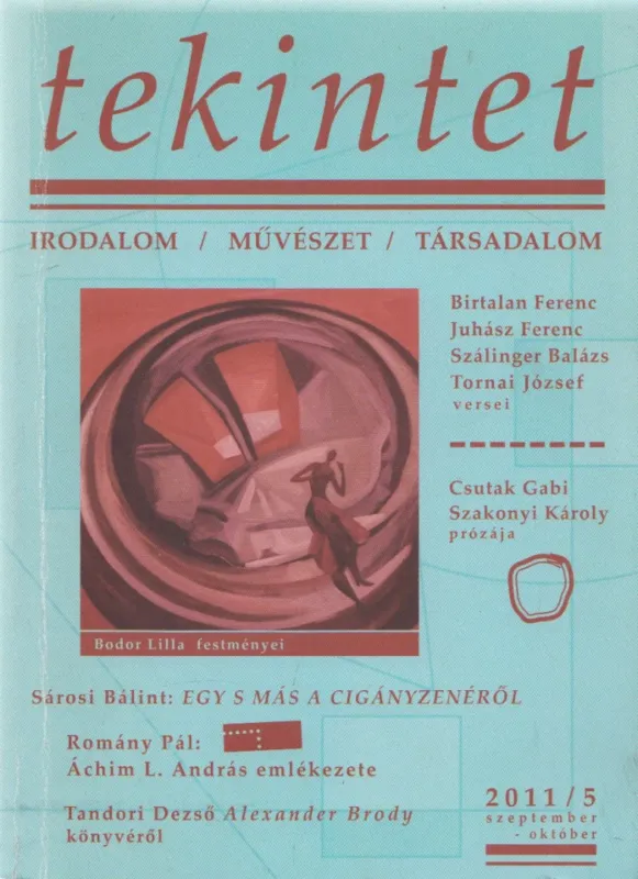 Azonnal elérhető Tekintet 2011/5