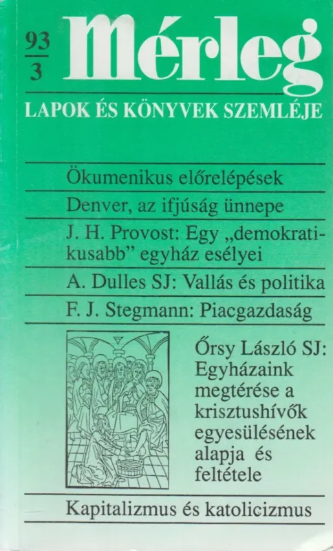 Korlátozott ajánlat Mérleg 1993/3.