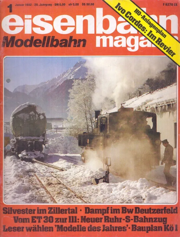 Eisenbahn Magazin 1982/1. Januar Utolsó esély