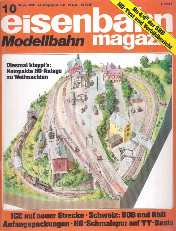 Eisenbahn Magazin 1986/10. Oktober Szuper ajánlat