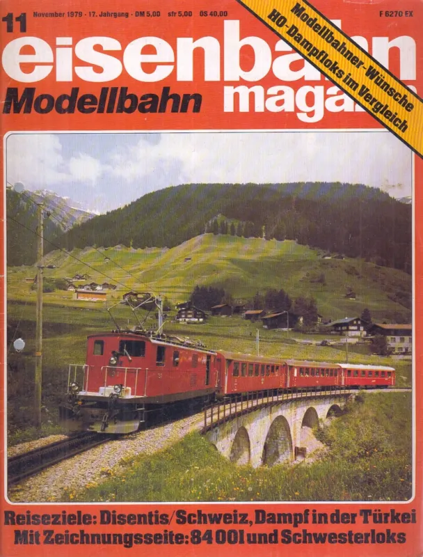 Akciós ár Eisenbahn Magazin 1979/11. November
