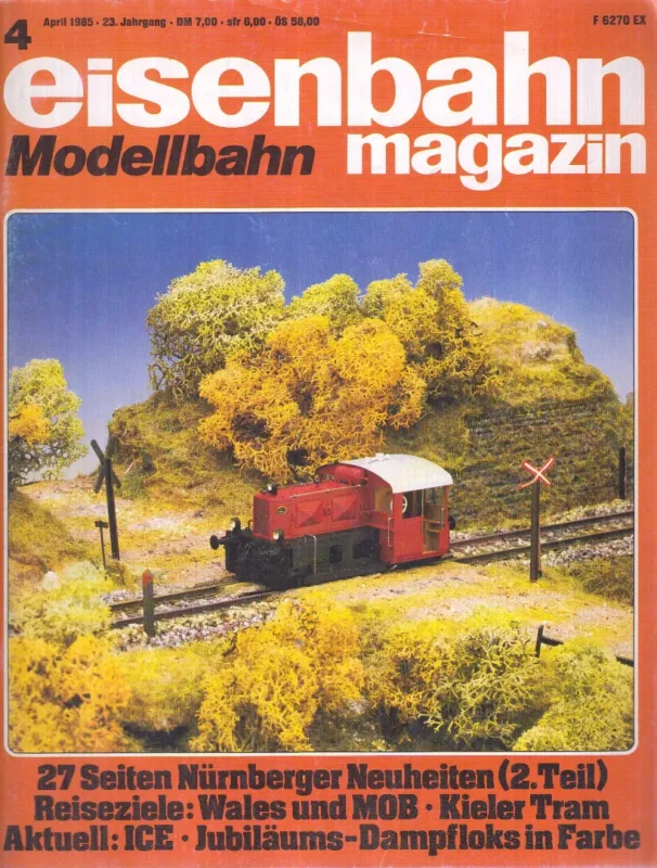 Eisenbahn Magazin 1985/4. April Kedvezményes ár