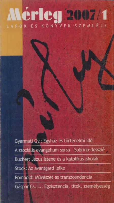 Exkluzív ajánlat Mérleg 2007/1