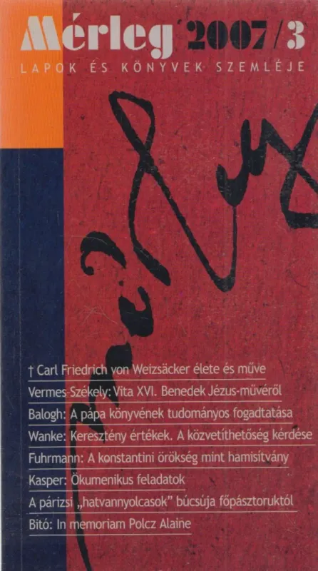 Mérleg 2007/3 Szuper ajánlat