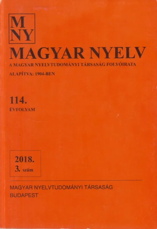 Biztonságos vásárlás Magyar Nyelv 2018. 3. szám