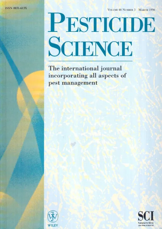 Ne maradj le Pesticide Science Volume 46, Number 3 March 1996