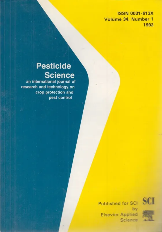 Akció Pesticide Science Volume 34, Number 1 1992