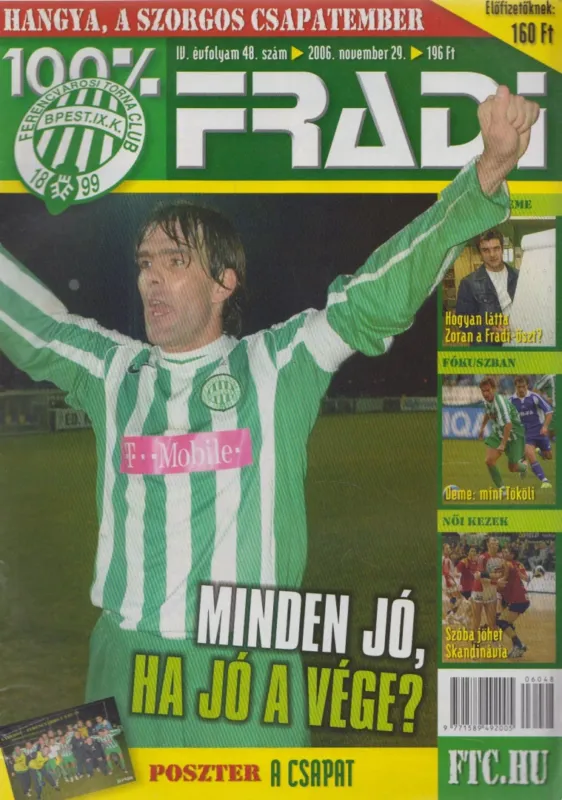 100% Fradi IV. évf. 48. szám Népszerű