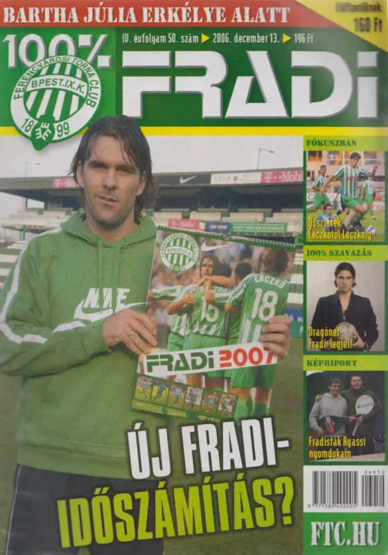 100% Fradi IV. évf. 50. szám Népszerű