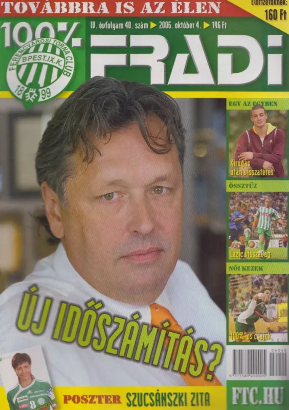 100% Fradi IV. évf. 40. szám Outlet