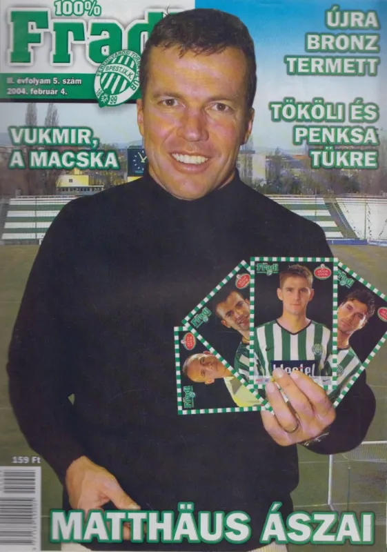 100% Fradi II. évf. 5. szám Kiárusítás