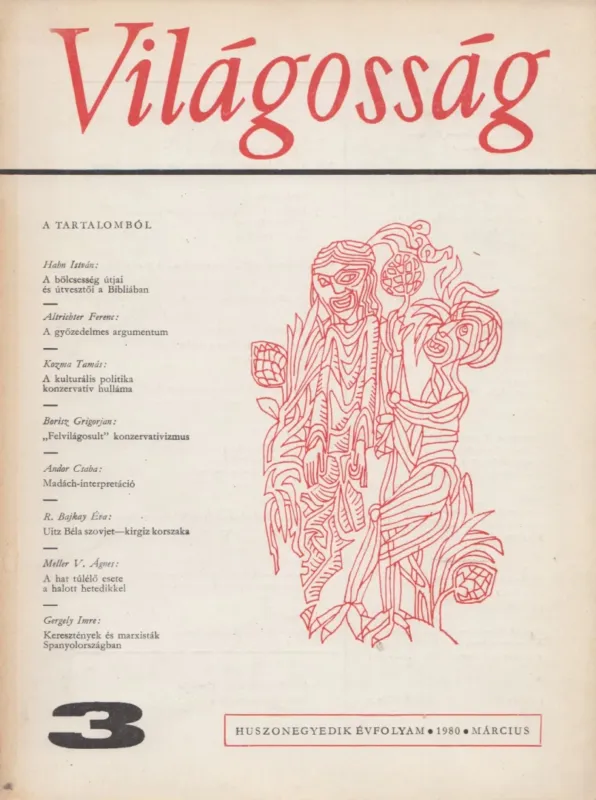 Akciós ár Világosság 1980/3. március