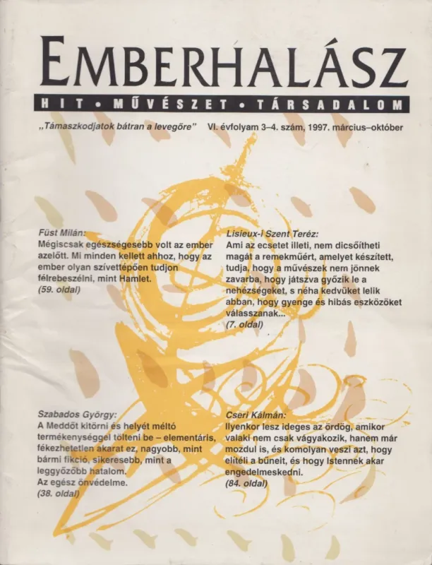 Emberhalász VI. évfolyam 3-4. szám, 1997. március-október Olcsóbb