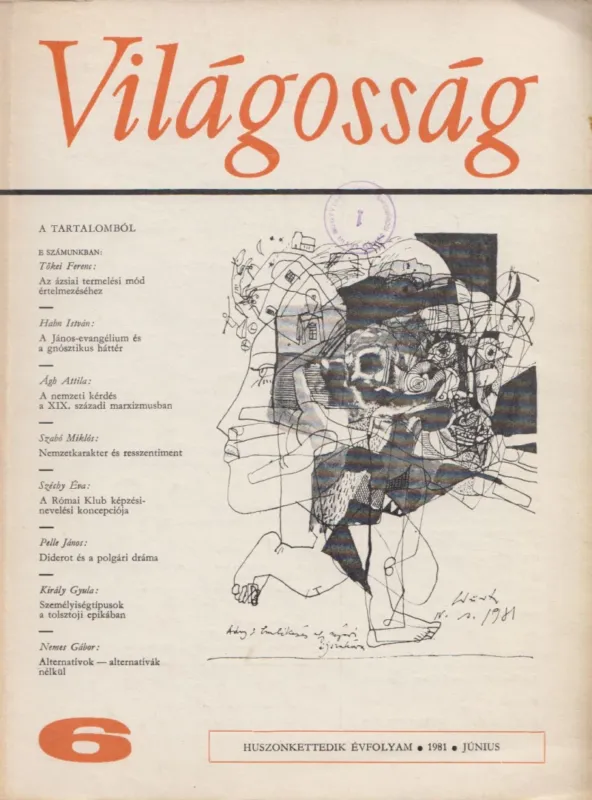 Világosság 1981. június Azonnali szállítás