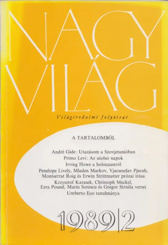 Szuper ajánlat Nagyvilág 1989/2.