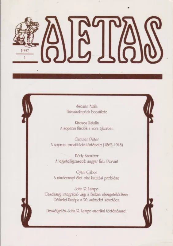 Árcsökkenés Aetas 1997/1.