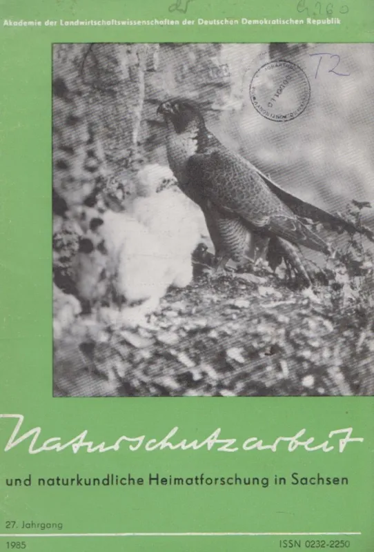 Naturschutzarbeit und naturkundlische Heimatforschung in Sachsen Azonnali szállítás