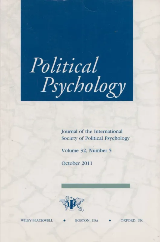 Legnépszerűbb Political Psychology October 2011