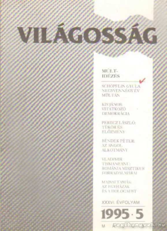 Világosság 1995./5 Vedd meg most