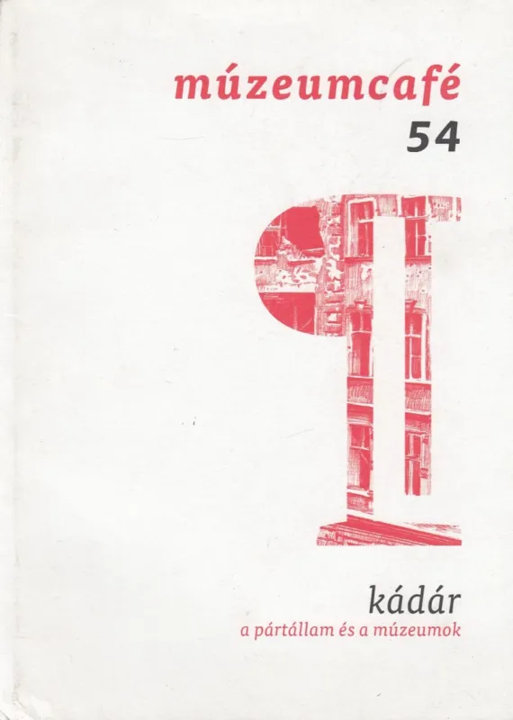 Múzeumcafé 2016/4. szeptember-október Kiárusítás